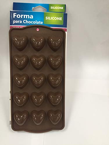 Kit com 4 Modelos Diferente de Forma de Silicone para Chocolate com 12 Cavidades Cada