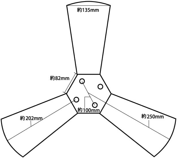 プロペラ スピンナー #1000 鏡面 19.5インチ 3穴4穴兼用 トラック デコトラ パーツ ト 【Copgge】