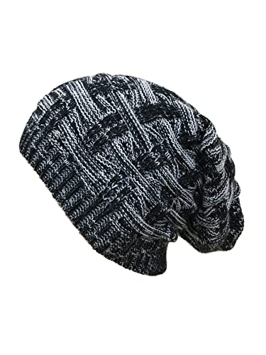 Gajraj Knitted Woolen Slouchy Beanie Cap for Men & Women