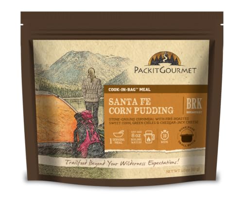 Packit Gourmet Santa Fe Corn Pudding | Premium Freeze Dried Backp...
