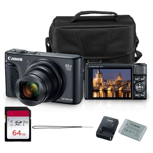 Canon PowerShot SX740 HS Digital Camera