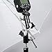 SUPON Flash Bracket U-Shape,180° Adjustable Swivel Umbrella Softbox Holder with 1/4