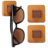 brillenhalter auto sonnenblende 🕶️No Drilling Installation：Includes 2 Stück braune Brille Organisator, kein Bohren erforderlich, einfach zu installieren.