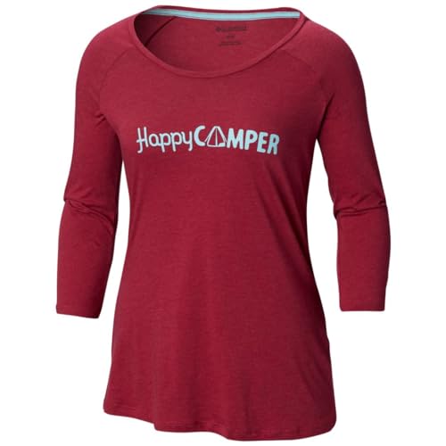 Image of Columbia Women's Solid Regular Fit Firwood Camp Tee