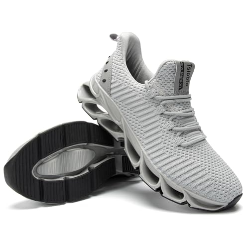 Image of FRSHANIAH Men Athletic Shoes Breathable Running Shoes Non-Slip Fashion Sneakers