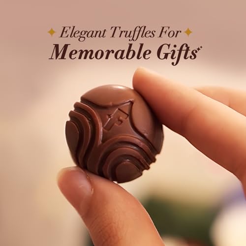 Image of Fabelle Assorted Truffles, Handcrafted Chocolate Truffles Inspired By Classic Desserts, Assorted Luxury Chocolates Gift Pack - 6 Pcs,71 Gram