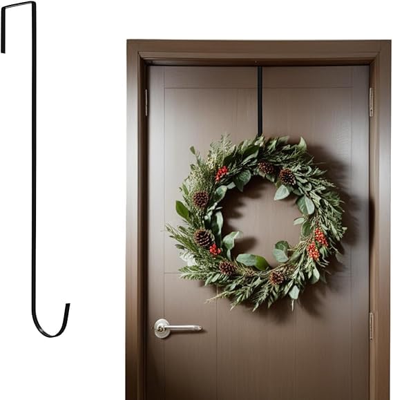 Homesecret Pk1 Wreath Hanger for Front Door, 12.5 Inch x 0.6cm Wide