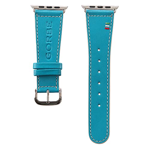 [GORBE] [�S���x] �A�b�v���E�H�b�`�݊��i �o���h �x���g �C�^���A�����U�[ (�J���[�G�b�Wversion) (38/40mm, �u���[)