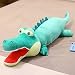 1 stück 80-140c krokodil Spielzeug kreative Spielzeug weiche Teddy Tiere krokodil Kissen Kissen Spielzeug für Kinder Geschenk für Kind Laimi (Color : Cielo Azul, Size : 80cm)