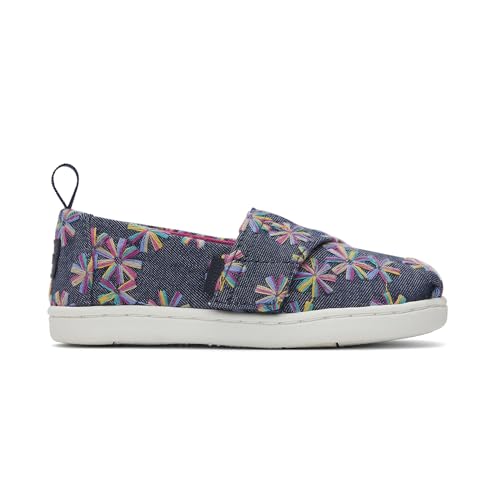 Image of TOMS Kids Tiny Foil Unicorn Tie-Dye Knit Alpargata (Toddler /Little Kid)