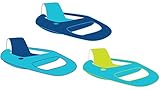 SwimWays Spring Float Recliner - White/Aqua