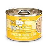 Weruva Cats in the Kitchen, Chicken Frick 'A Zee with Chicken Au Jus Cat Food, 6oz Can (Pack of 24)