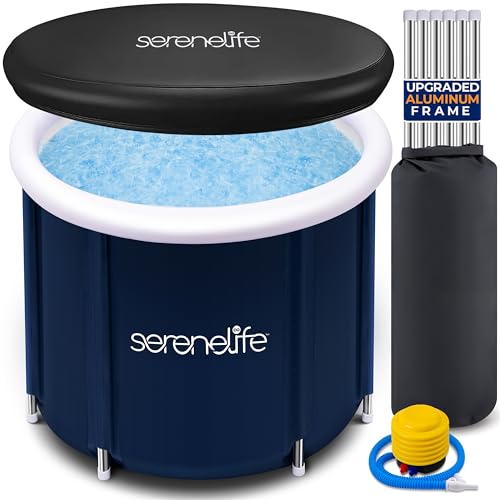SereneLife Banheira de imersão a frio com isolamento inflável – B...