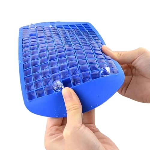 Molde para cubitos de hielo de silicona 160 cubos miniatura 4