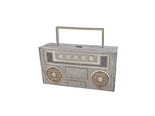 Image of Women Retro Crossbody Bag Rhinestone Fun Unique Evening Clutch Purses for Women