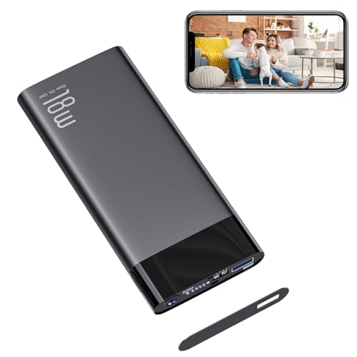 LIZVIE Hidden Cameras USB Charger - Spy Camera Phone Charger...