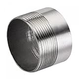 Hecho de material de acero inoxidable 304, buena resistencia al óxido y la corrosión, la pared gruesa certifica un uso prolongado.