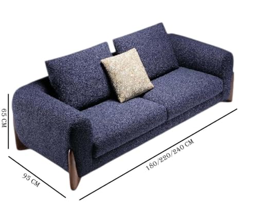 Image of Luxury Sofa Set Luxury Chesterfield Sofa in for Home Living Room & Office (Three Seater Blue)
