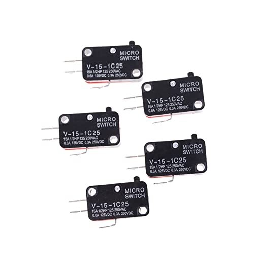 Micro interrupteur 250V 16A SPDT à trépied jog, fin de course haute précision pour four