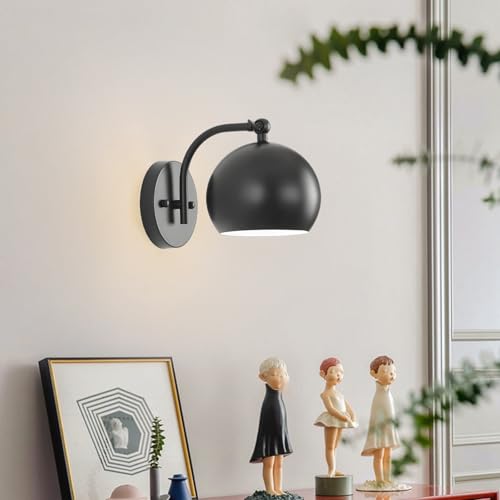 Lámpara de pared LED interior regulable 3 temperaturas iluminación con mando oro 6