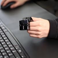 Funxim Infinity Cube, Unendlicher Würfel Spielzeug, (Schwarz) – Ansicht 5
