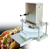 Elektrische Teigpresse Elektrisch, Edelstahl Pizza Presse, Gebäck-Pizzateig Gebäckpresse, Kommerzielle Ausrollmaschine, Einfache Reinigung Dank, Für Pizzerien Haushaltsproduktion,30cm
