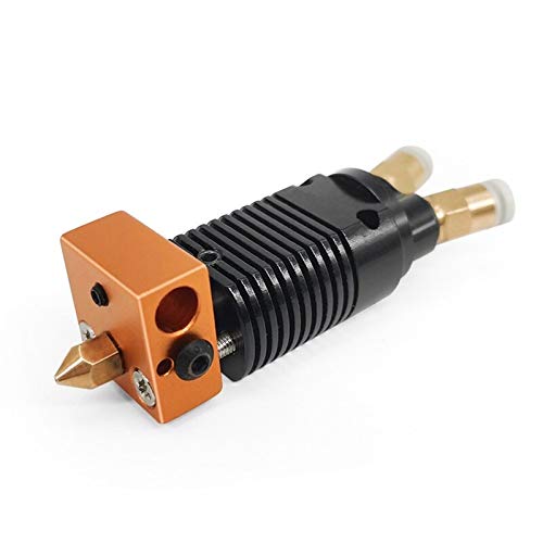 Lysee 3D Printer Parts & Accessories - HOT-12V 3D Printing Upgrade Module Dual-in and One-Out Print Head for CR-10 3D Printer - (Color: Black)