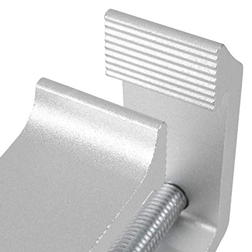 ZEONHAK 8 PCS Truck Topper Clamps, Heavy Duty Truck Cap Mounting Clamps, Camper Shell Clamp for Truck Bed Rack and Truck Canopy Bracket, Silver by ZEONHAK - Image 3