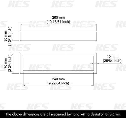 KES Bathroom Towel Holder Hand Towel Ring Black Towel Rail SUS304 Stainless Steel Contemporary Style Wall Mounted, A23080-BK
