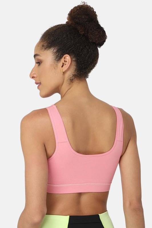 Image of Intimacy Active Sports Bra for Women Medium Coverage, Non-Wired, Non-Padded, Seamless, Stretchable Comfortable Support Activewear for Women
