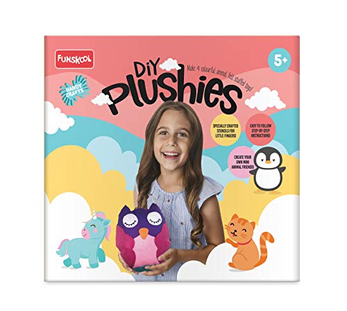Handycrafts Funskool Diy Plushies , Soft Toy Maker, Make Your Own Stuffed Animal , Art And Craft Kit, Diy Kit, Ages 5 And Above, Multicolour - Image 2 thumbnail