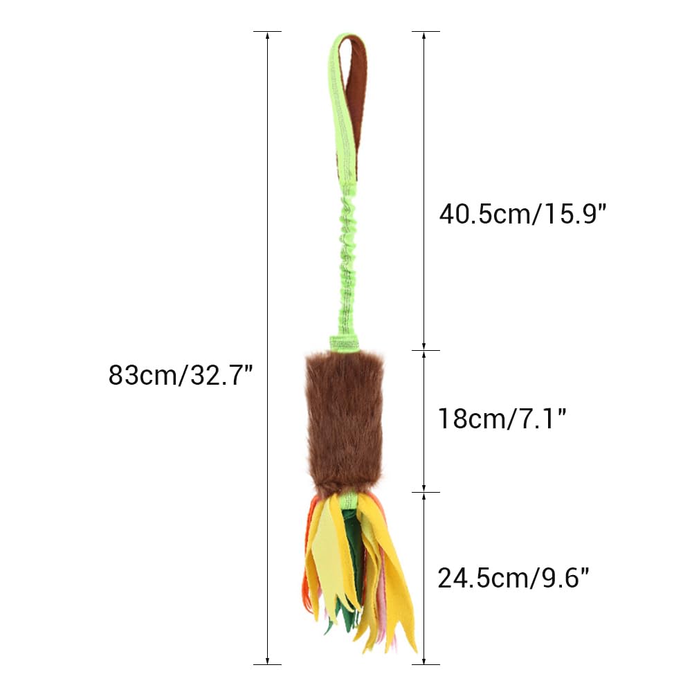 DONGKER Dog Tug Toy, Puppy Bungee Fleece Rope Toy for Small Medium Large Dogs Exercise & Interactive Play Games - Image 4
