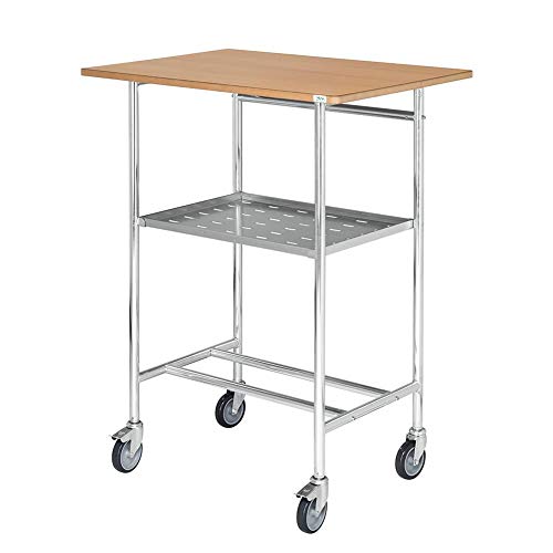 Rollpult Tischwagen mit Zwischenboden 800 x 570 x 1.055 mm, Traglast: 150 kg