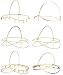 Jstyle 6Pcs Gold Head Chain Jewelry for Women Bridal Bohemian Halloween Headband Hair Headpiece