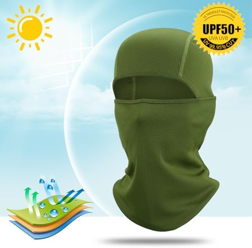 AXBXCX 3 Pack Balaclava Ski Mask - Breathable UV Protection Face Cove for Motorcycle, Football, Cycling, Outdoor Sports