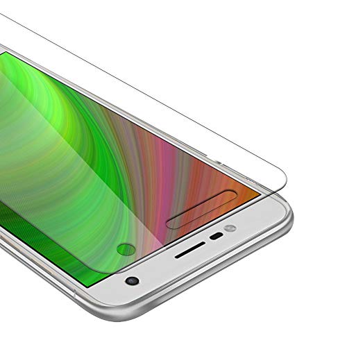 Cadorabo Panzer Schutz Glas für ZTE Blade V8 MINI - Schutzfolie in Ultra-Klar Hüllen fre&lich - Gehärtetes (Tempered) Glas Dipslayschutz Folie in 9H Festigkeit Anti Kratzer