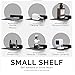 TRINENOX Floating Wall Shelf, 6