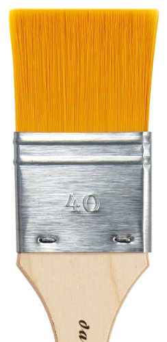 DA VINCI 5076 Series Flat Brush, 40, Fibra