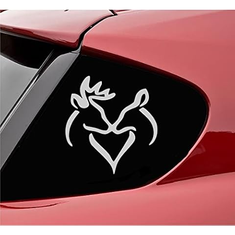 Buck and Doe Love Decal by Slap-Art Cover