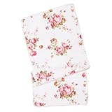 Ciieeo Toalla De Baño De Algodón Suave 33X76Cm Estampado Floral para Hogar...