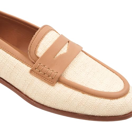 Image of Bruno Magli Women's Lixia Loafers, Leather Shoes, Slip-On Dress Shoes