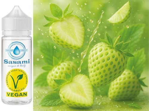 Aroma de fresa verde concentrado Sasami con fórmula vegana de alta intensidad