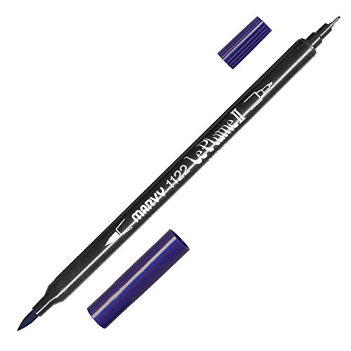 Marvy Uchida LE PLUME II ARTISTIC MARKER PRUSSIA BLUE - PROFESSIONAL USE