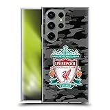 Head Case Designs Offizielle Liverpool Football Club Away Cresto Farben Camou Soft Gel Handyhülle Hülle kompatibel mit Samsung Galaxy S23 Ultra 5G