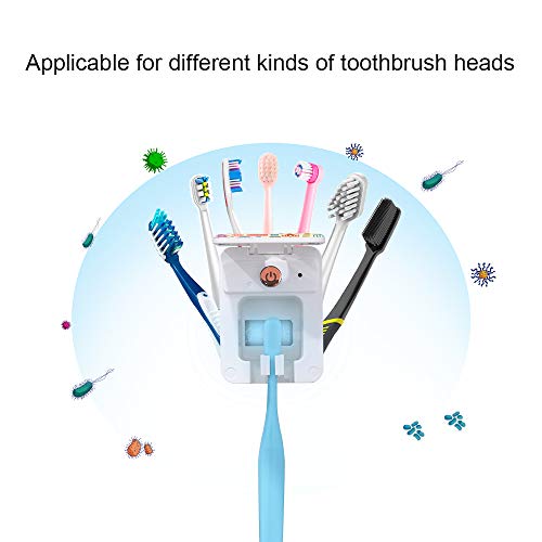 Wagner & Stern UV Toothbrush Sanitizer. Rechargeable Battery, 3D Design, Compatible with All Brush Heads. - Thumbnail 4
