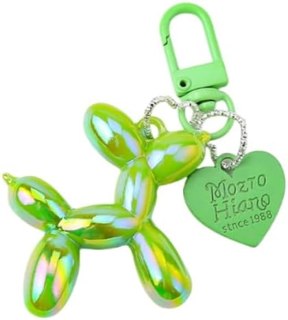 Jelly balloon Dog Keychain for Women Cute Keychain Charm Accessory Car Keychain image 5