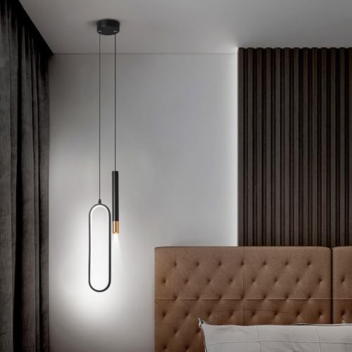 Candelabro geométrico LED de 3 modos regulables para iluminación de salón 8