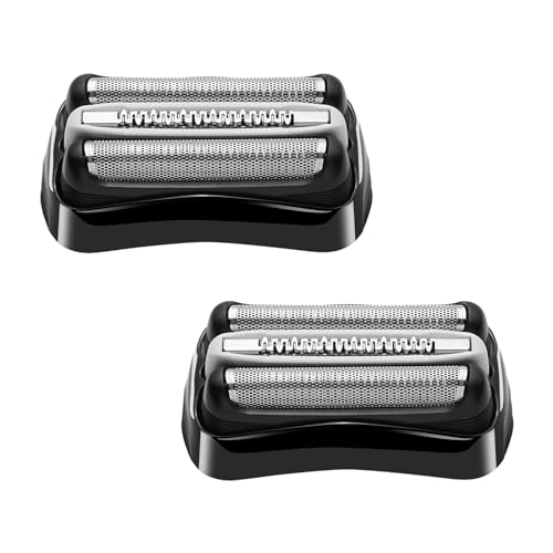 2 Pack Series 3 32B Replacement Shaver Head Compatible with Braun S3 3040s 3000s 3050cc 3010s 3070cc 3080s 3090s 310s 3020s 330s 370cc-4 380s-4