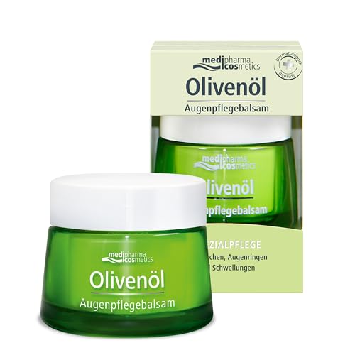 Baume yeux Medipharma Cosmetics Olivenöl crème anti-cernes anti-poches et ridules de 15 ml