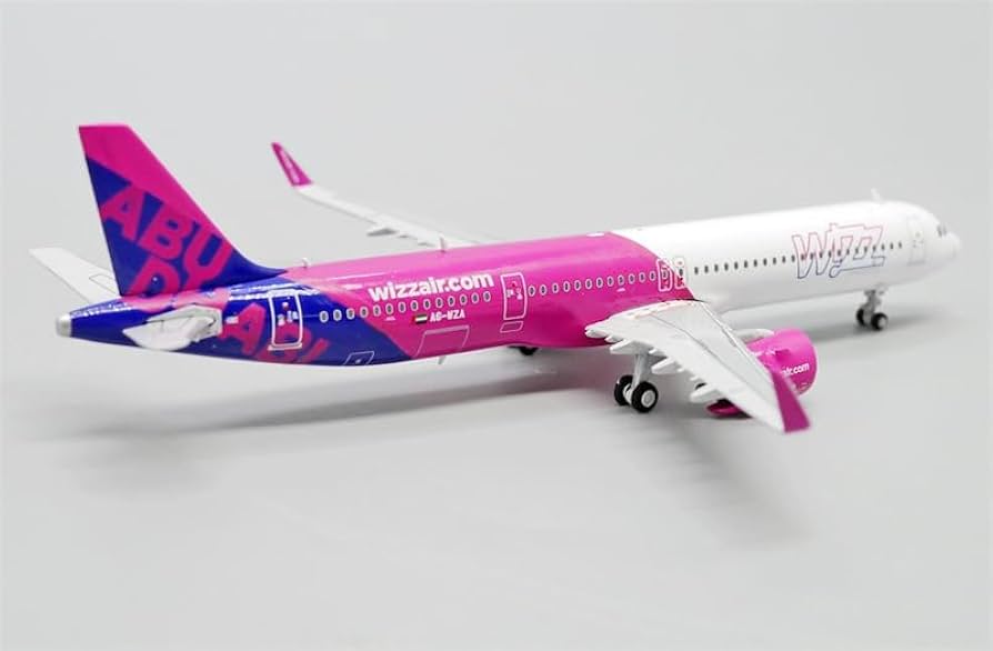 Wizz Air 1/200航空機モデル Wizzair Airbus A321 Scala 1:200 Aereo Modellino da
